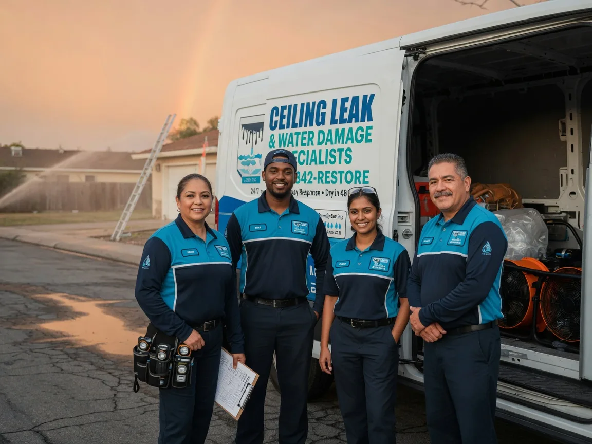 Ceiling Leak Cleanup company in Greenbank, WA