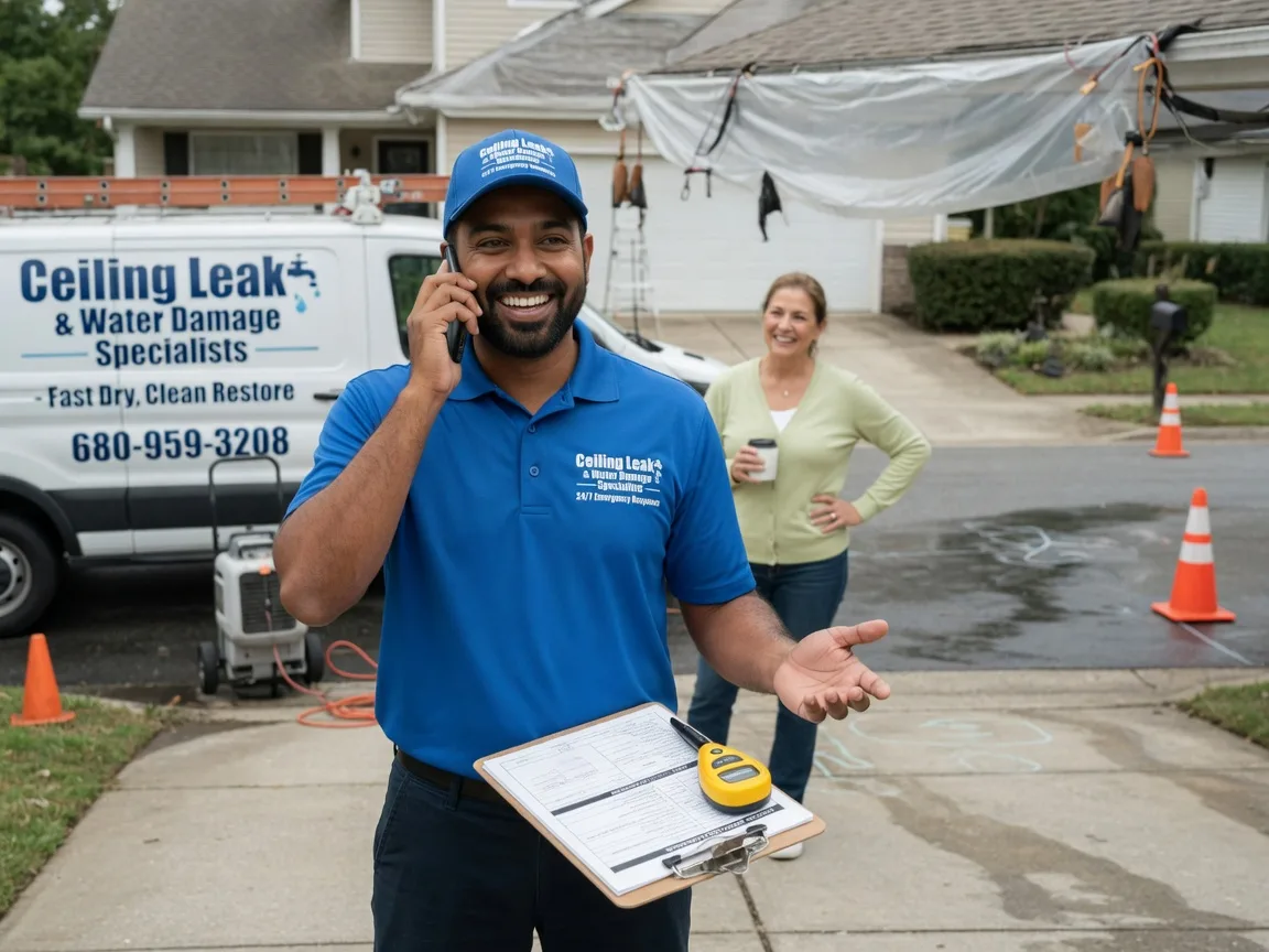 Ceiling Leak Cleanup Greenbank, WA FAQs